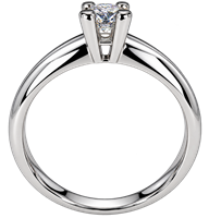Anello Vidali Gioielli Donna in Oro bianco Diamante 10 Ct ANOR-109-34 - ANOR-109-34